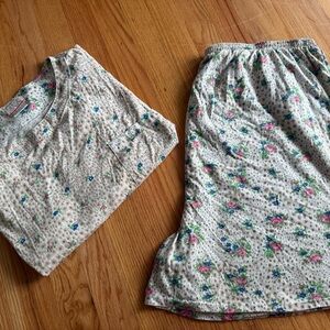 Floral Print Pajama Set